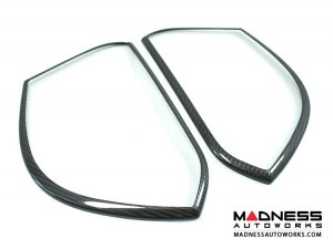 Alfa Romeo Giulia Speaker Frame Trim - Carbon Fiber